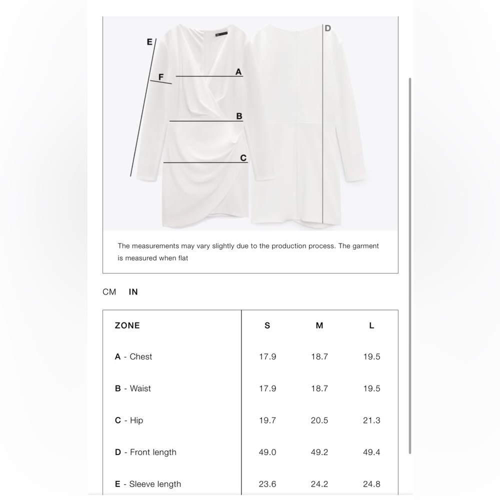 Zara ZW COLLECTION POPLIN SHIRTDRESS Size Small NWT
$ 79.90 - Picture 6 of 6